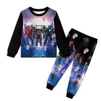 Conjunto de roupas Bostetion Bostetion Boys Cartoon Game, 5-14Y