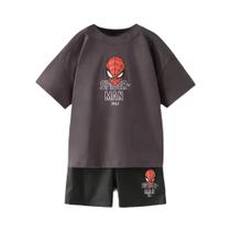 Conjunto De Roupas Casuais Para Crianças Do Homem-Aranha, Camiseta Pullover Para Meninos, 2 Peças, Conjunto De Roupas Casuais Para Crianças Do Homem-Aranha, Camiseta Pullover Para Meninos, 2 Peças,