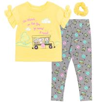 Conjunto de roupas CocoMelon JJ Baby Girls, camiseta legging 18M Conjunto de roupas CocoMelon JJ Baby Girls, camiseta legging 18M