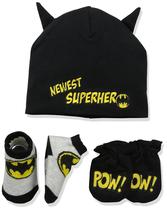Conjunto de roupas DC Comics Batman para meninos de 0 a 3 meses