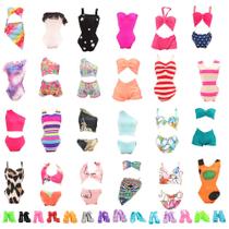Conjunto de roupas de banho BARWA para boneca de 11,5 polegadas com sapatos - 5 conjuntos Conjunto de roupas de banho BARWA para boneca de 11,5 polegadas com sapatos - 5 conjuntos