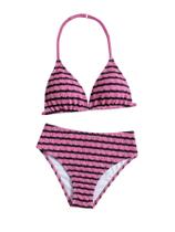 Conjunto de roupas de banho RoseSeek, biquíni feminino Tie Dye Smocked Halter 14Y Conjunto de roupas de banho RoseSeek, biquíni feminino Tie Dye Smocked Halter 14Y