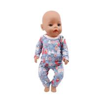 Conjunto De Roupas De Boneca Da Série Super Herói Para Boneca Bebê Reborn De 43cm Logan Menino