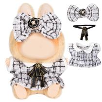 Conjunto de roupas de boneca de 17 cm para boneca Labubu - estilo luxuoso e chique