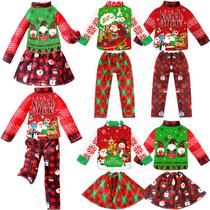 Conjunto de roupas de boneca de Natal Newcotte de 8 peças para bonecas de 11-12"