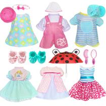 Conjunto de roupas de boneca Huang Cheng Toys para boneca de 30-35 cm com acessórios Conjunto de roupas de boneca Huang Cheng Toys para boneca de 30-35 cm com acessórios