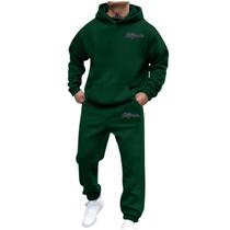 Conjunto de roupas de corrida para homens, 2 peças de agasalho casual