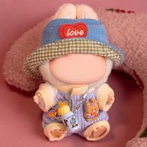 Conjunto de roupas de dormir EAVAN para boneca Labubu de 17 cm com acessórios