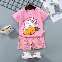 Conjunto de Roupas de Verão 2 Peças para Meninos - 100% Algodão