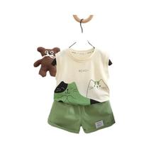 Conjunto De Roupas De Verão Para Meninas, Colete E Shorts Para Meninos, 2 Peças, Roupa Esportiva Conjunto De Roupas De Verão Para Meninas, Colete E Shorts Para Meninos, 2 Peças, Roupa Esportiva