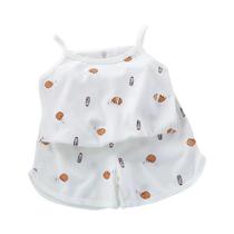 Conjunto De Roupas De Verão Para Meninas, Tops Sem Mangas E Shorts, 2 Peças, Roupa Para Bebê Com Conjunto De Roupas De Verão Para Meninas, Tops Sem Mangas E Shorts, 2 Peças, Roupa Para Bebê Com