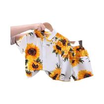 Conjunto De Roupas De Verão Para Meninos Bebês 2 Peças Camisa Casual E Shorts Trajes Esportivos Para
