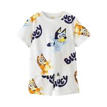 Conjunto De Roupas De Verão Para Meninos Camiseta De Algodão E Shorts 2025 Traje Infantil Conjunto De Roupas De Verão Para Meninos Camiseta De Algodão E Shorts 2025 Traje Infantil