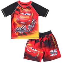 Conjunto de roupas Disney Pixar Cars Lightning McQueen 3T Boys Conjunto de roupas Disney Pixar Cars Lightning McQueen 3T Boys