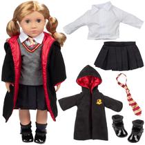 Conjunto de roupas Dress Along Dolly Hermione Granger 18 Dolls