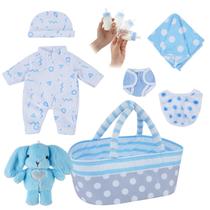 Conjunto de Roupas e Acessórios Baby Doll BABESIDE para Bonecas (20-30cm) Conjunto de Roupas e Acessórios Baby Doll BABESIDE para Bonecas (20-30cm)