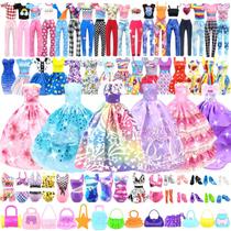 Conjunto de roupas e acessórios de boneca para boneca de 11,5 polegadas