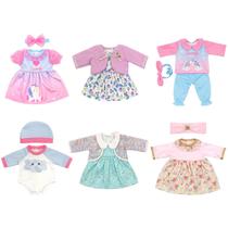 Conjunto de roupas e acessórios para boneca e bebê de 18 polegadas