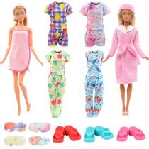 Conjunto de roupas e acessórios para bonecas, 11 unidades para boneca de 11,5 polegadas Conjunto de roupas e acessórios para bonecas, 11 unidades para boneca de 11,5 polegadas