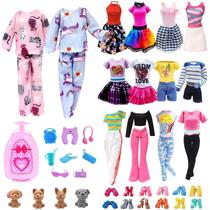 Conjunto de roupas e acessórios para bonecas de 11,5 polegadas Conjunto de roupas e acessórios para bonecas de 11,5 polegadas