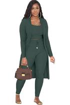 Conjunto de roupas femininas OCEANLUX Summer Lounge Jogger Ribbed XL