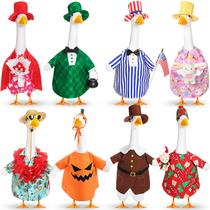 Conjunto de roupas Goose Silicherry 8 Holiday Season para ganso de 17 cm