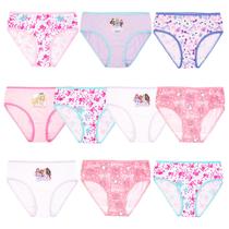 Conjunto de roupas íntimas Barbie Amazon Exclusive, pacote com 10 unidades, 100% algodão Conjunto de roupas íntimas Barbie Amazon Exclusive, pacote com 10 unidades, 100% algodão