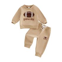 Conjunto de roupas Kupretty Toddler Baby Boy Football 0-24 meses Conjunto de roupas Kupretty Toddler Baby Boy Football 0-24 meses