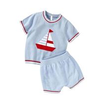 Conjunto De Roupas Para Bebê Menina Com Camiseta De Manga Curta E Shorts, Conjunto De Duas Peças