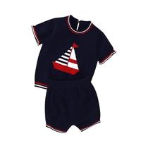 Conjunto De Roupas Para Bebê Menina Com Camiseta De Manga Curta E Shorts, Conjunto De Duas Peças