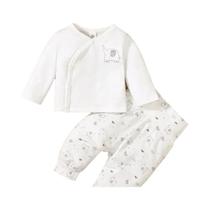 Conjunto De Roupas Para Bebê Menino Ou Menina Recém-Nascido Primavera Outono 3 Peças Camiseta De