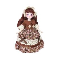 Conjunto De Roupas Para Boneca BJD Móvel De 30cm Vestido De Princesa Fantasia Presente De