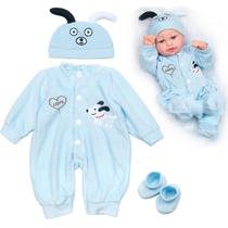 Conjunto de Roupas para Boneca Reborn Pedolltree (43-50cm) - Com Acessórios