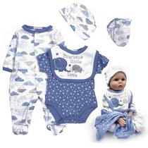 Conjunto de Roupas para Boneca Reborn - Pedolltree Little Elephant