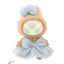 Conjunto de roupas para bonecas Labubu, acessórios, roupa de saia Kawaii