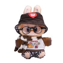 Conjunto de roupas para bonecas Labubu e acessórios TOU-BEGUIN 15cm 17cm