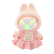 Conjunto de roupas para bonecas Labubu TOU-BEGUIN Skirt Bowknot Outfit Conjunto de roupas para bonecas Labubu TOU-BEGUIN Skirt Bowknot Outfit