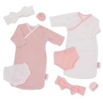 Conjunto de roupas para bonecas LullaBaby Blanket Sleepers 14 peças para crianças a partir de 2 anos Conjunto de roupas para bonecas LullaBaby Blanket Sleepers 14 peças para crianças a partir de 2 anos