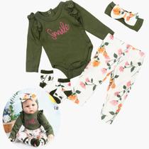 Conjunto de Roupas para Bonecas Reborn (22-24 polegadas) - 4 Peças