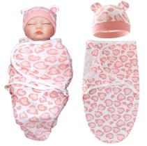 Conjunto de roupas para bonecas Reborn Baby Dolls de 17 a 22 polegadas com cobertor