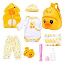 Conjunto de roupas para bonecas Reborn Baby Dolls de 17 a 22 polegadas com mochila