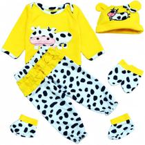 Conjunto de roupas para bonecas Reborn Baby Dolls de 43 a 56 cm para meninos e meninas com acesso.