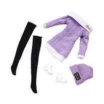 Conjunto De Roupas Para Bonecas, Roupas De Inverno, Suéteres, Sapatos, Chapéus, Calças Para Bonecas