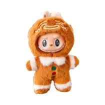 Conjunto De Roupas Para Boneco De Pelúcia Labubu Papai Noel De 17cm, Presente Fofo Para O Natal Conjunto De Roupas Para Boneco De Pelúcia Labubu Papai Noel De 17cm, Presente Fofo Para O Natal