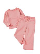 Conjunto de roupas para meninas adolescentes da Bélgica, outono e inverno, tamanho 12-14 anos, rosa Conjunto de roupas para meninas adolescentes da Bélgica, outono e inverno, tamanho 12-14 anos, rosa