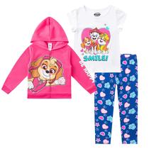 Conjunto de roupas Paw Patrol Nickelodeon Skye, Marshall & Rubble