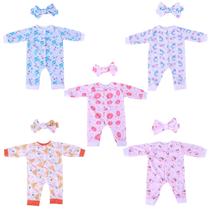Conjunto de Roupas Reborn Baby Doll BABESIDE - Estampa Food - 43-56cm Conjunto de Roupas Reborn Baby Doll BABESIDE - Estampa Food - 43-56cm