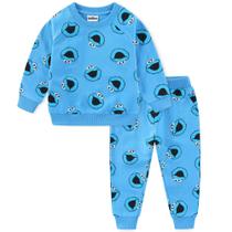 Conjunto de roupas Sesame Street Elmo and Cookie Monster para meninos Conjunto de roupas Sesame Street Elmo and Cookie Monster para meninos