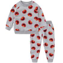 Conjunto de roupas Sesame Street Elmo and Cookie Monster para meninos
