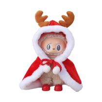 Conjunto De Roupas Temáticas De Natal Para Boneca Labubu De 15/17cm, Presente Único Para O Feriado Conjunto De Roupas Temáticas De Natal Para Boneca Labubu De 15/17cm, Presente Único Para O Feriado